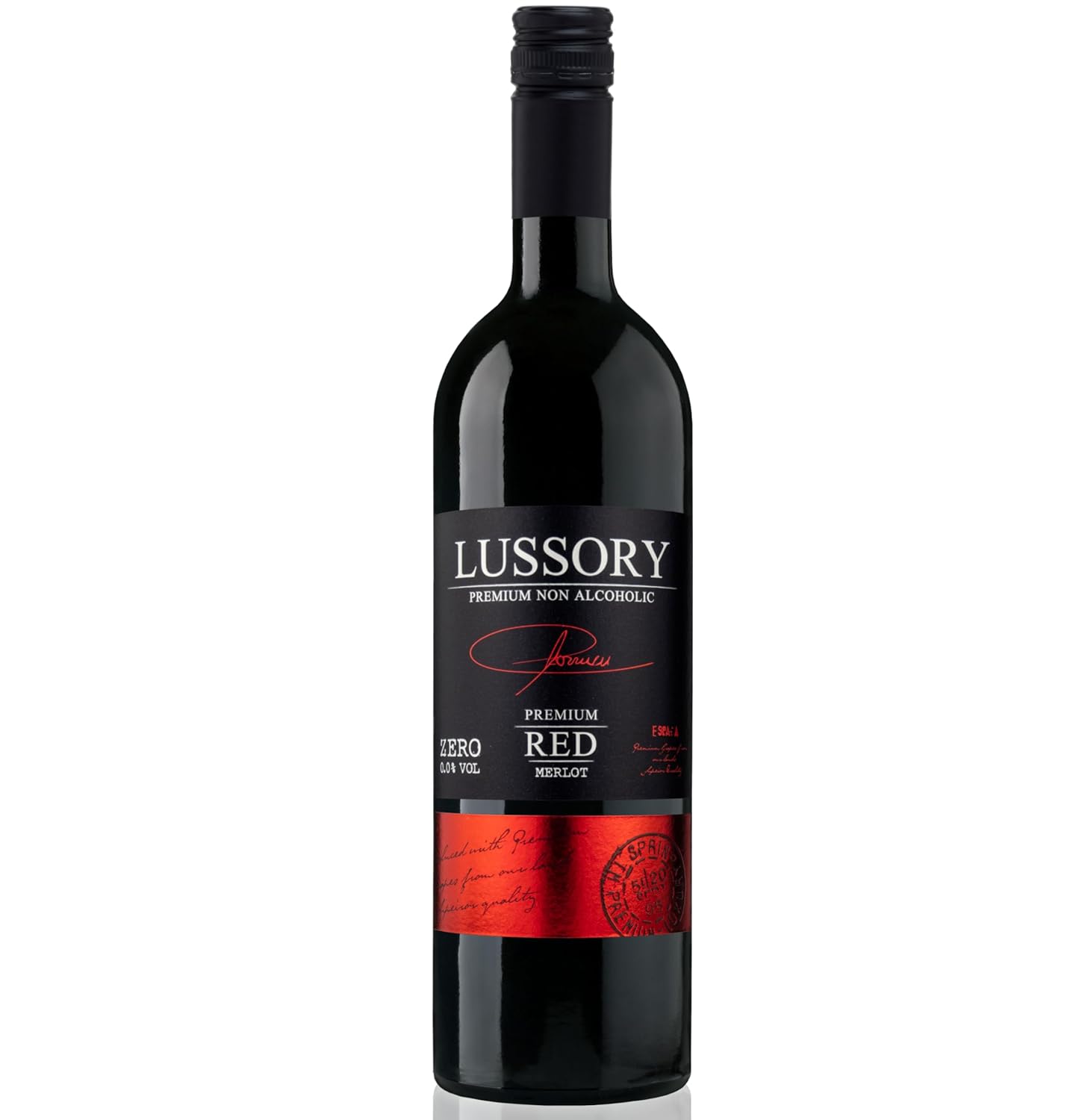 Dealcoholized Red Non Alcoholic Wine From Spain