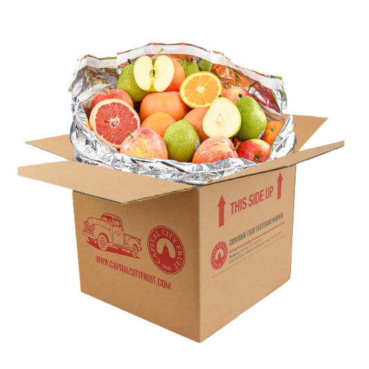 Capital City Fruit Gourmet Fresh Fruit Gift Box (32 Piece Mixed Fruit)