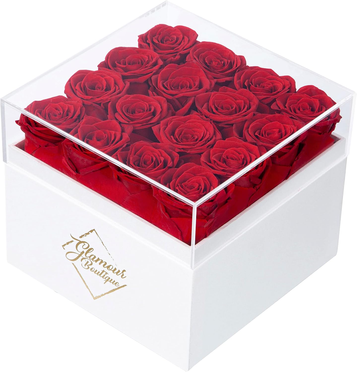 Preserved Roses in a Box Flower