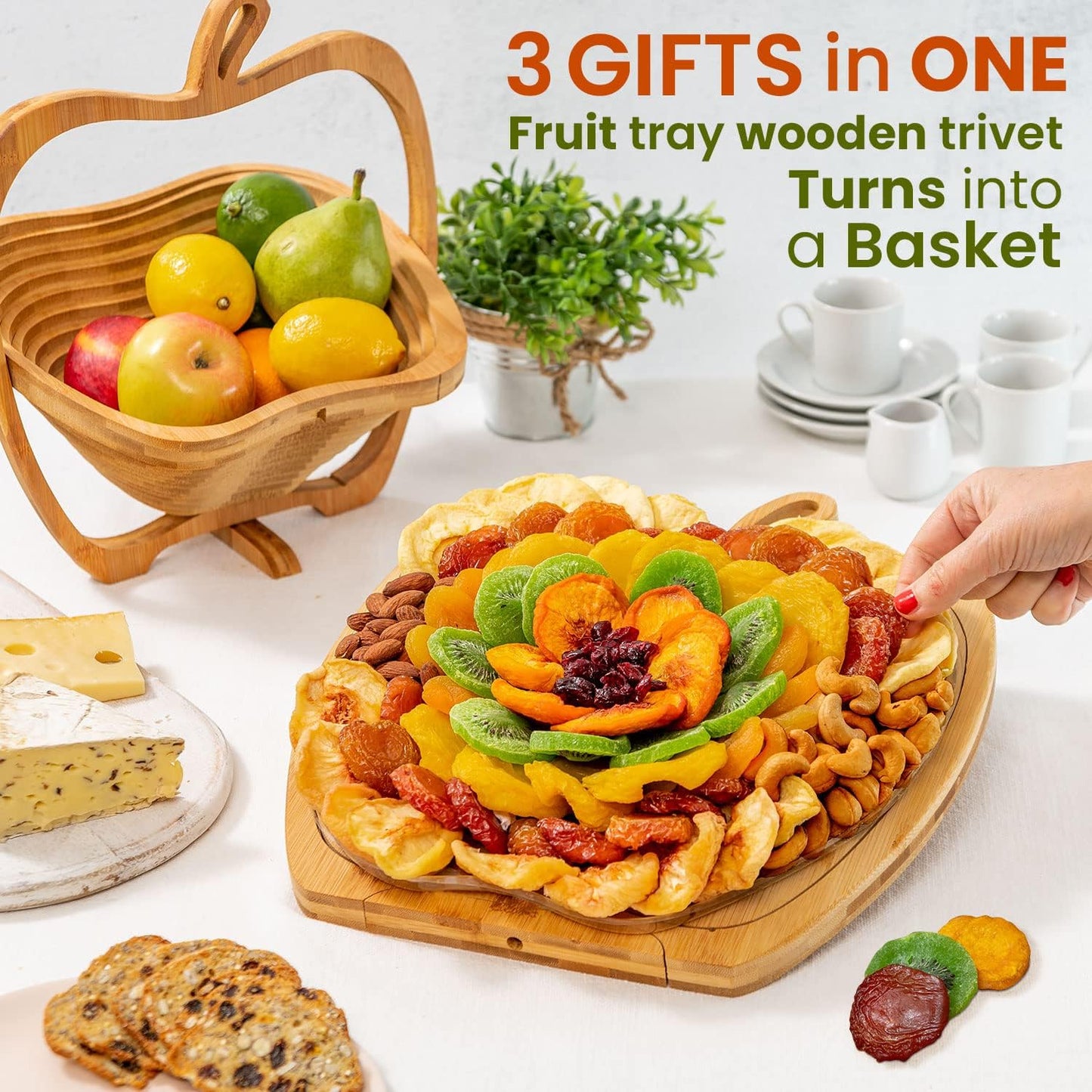 Dried Fruit and Nut Gift Basket