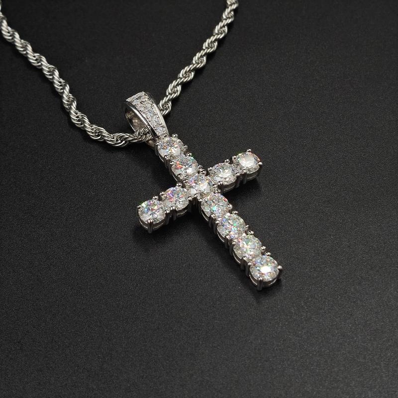 Unisex Classic Cross Pendant Necklace Christmas Gifts for Men Women