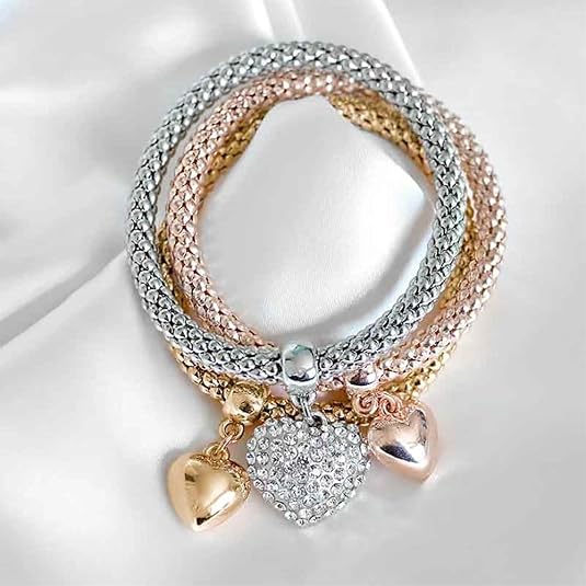 Crystal Charms Multilayer Bracelets