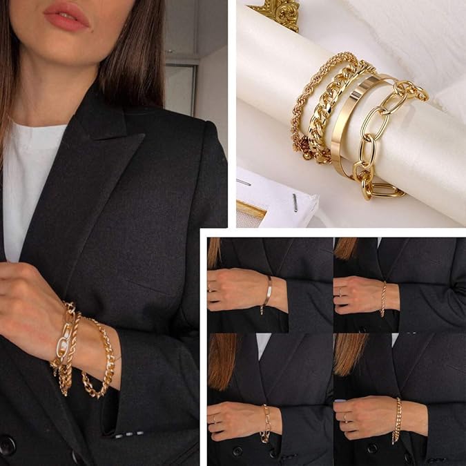 14K Gold Bracelets for Women