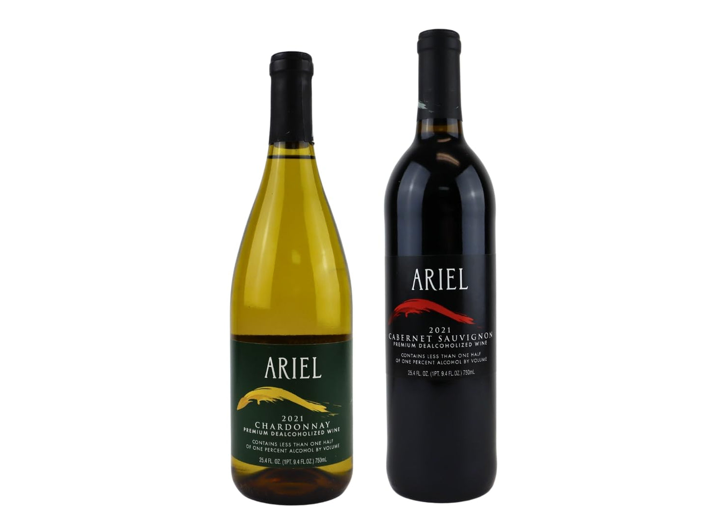 Ariel Vineyards Chardonnay and Cabernet Sauvignon Dealcoholized Wine