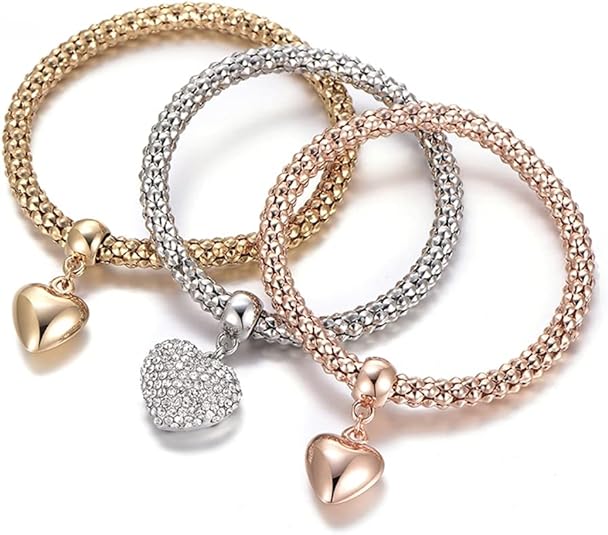 Crystal Charms Multilayer Bracelets