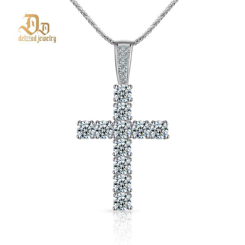 Unisex Classic Cross Pendant Necklace Christmas Gifts for Men Women